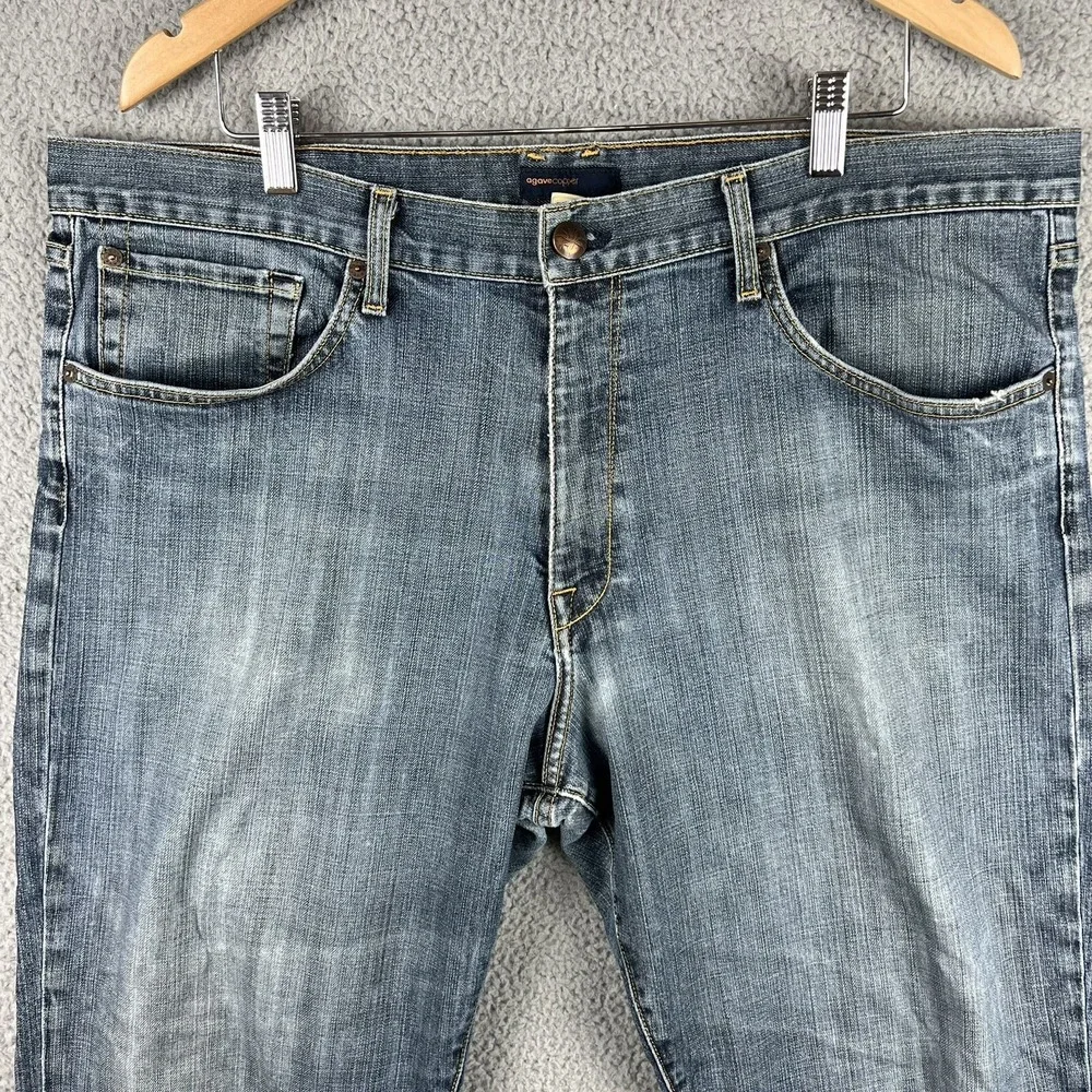 Agave Copper Watermen Jeans Mens 42x34 Relaxed‎ Fit Straight Leg Medium Wash
